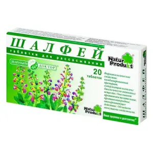 Купить Шалфей 20 шт таблетки для рассасывания