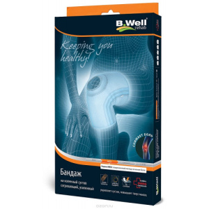 Купить: W-3314 бандаж на коленный сустав серый размер M