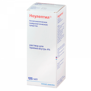 Купить: Неулептил 4 % 125 мл раствор для приема внутрь