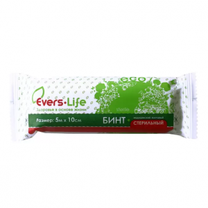Купить: Evers Live 10 см х 5 м бинт стерильный