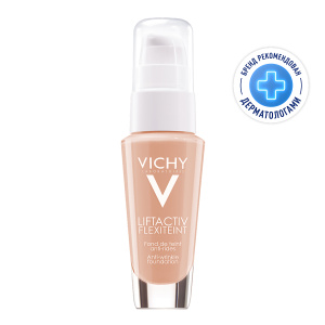 Купить: Vichy LiftActiv Flexilift 30 мл крем тональный антивозрастной  для кожи лица с эффектом лифтинга против морщин (тон 25)