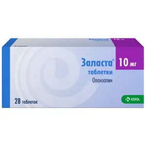 Купить Заласта 10 мг 28 шт таблетки