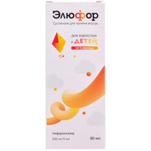 Купить: Элюфор 200 мг/5 мл 90 мл суспензия для приема внутрь
