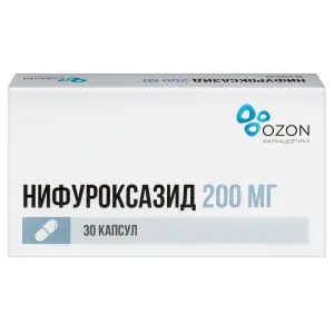 Купить Нифуроксазид 200 мг 30 шт капсулы