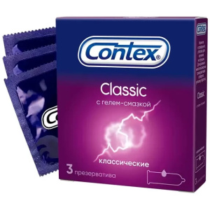 Купить: Contex Classic 3 шт презервативы классические