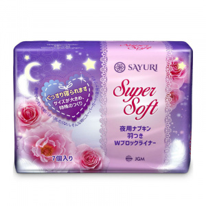 Купить: Sayuri Super Soft 7 шт прокладки ночные гигиенические