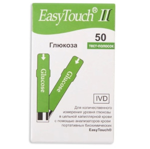 Купить: EasyTouch 50 шт тест-полоски глюкоза