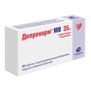 Купить Депренорм МВ 35 мг 30 шт таблетки покрытые пленочной оболочкой с пролонгированным высвобождением