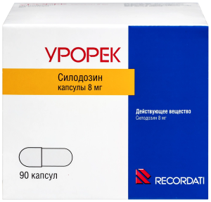 Купить: Урорек 8 мг 90 шт капсулы