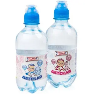Купить Стэлмас 0,33 л вода питьевая детская негазированная спорт пэт