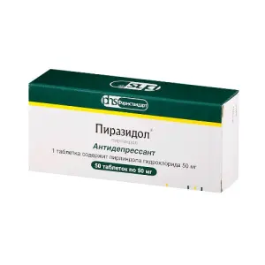 Купить Пиразидол 50 мг 50 шт таблетки