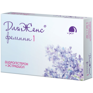 Купить: ДляЖенс Фемини 5 мг + 1 мг 28 шт таблетки покрытые пленочной оболочкой