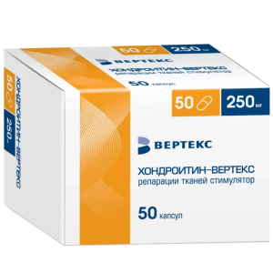 Купить: Хондроитин-Вертекс 250 мг 50 шт капсулы