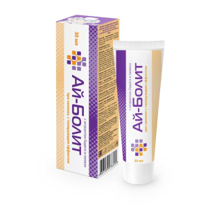 Купить: Ай-Болит 30 мл крем для лица и тела с экстрактом бадяги и пиявки при синяках с тонирующим эффектом