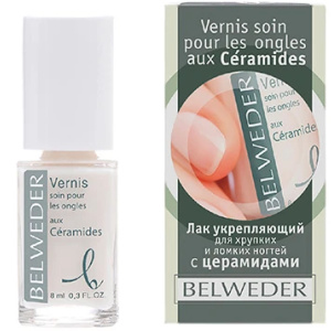 Купить: Belweder 8 мл лак для хрупких и ломких ногтей с церамидами