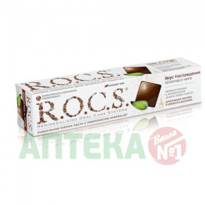 Купить: Rocs зубная паста 74 г шоколадная мята