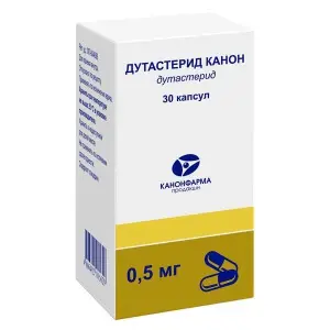 Купить Дутастерид Канон 0,5 мг 30 шт капсулы