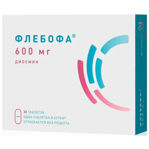 Купить: Флебофа 600 мг 30 шт таблетки