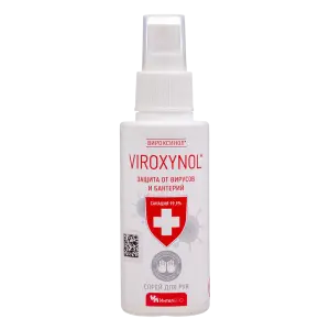 Купить Вироксинол 100 мл спрей для рук гигиенический