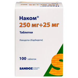 Купить: Наком 250 мг + 25 мг 100 шт таблетки