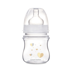 Купить: Canpol babies PP EasyStart 120 мл бутылочка с широким горлышком антиколиковая 0+ цвет белый