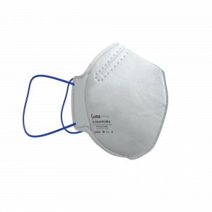 Купить: Респиратор медицинский нестерильный двухпанельный класс защиты FFP2 без клапана FR1200M с ушными петлями