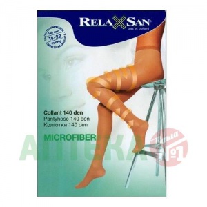 Купить: Relaxsan колготки Collant размер 3 140 den чёрные микрофибра