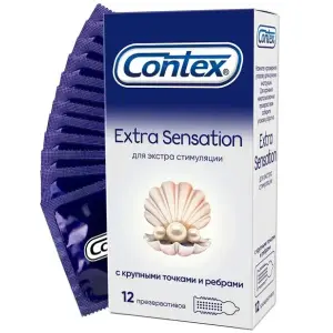 Купить Contex Extra Sensation 12 шт презервативы