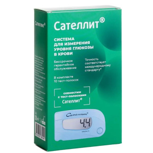 Купить: Сателлит ПКГ-02 глюкометр комплект