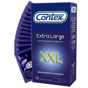 Купить: Contex Extra Large 12 шт презервативы увеличенного размера