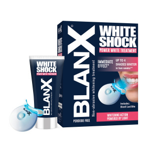 Купить: Blanx White Shock Treatment+Led Bit 50 мл паста зубная интенсивное отбеливание+световой индикатор