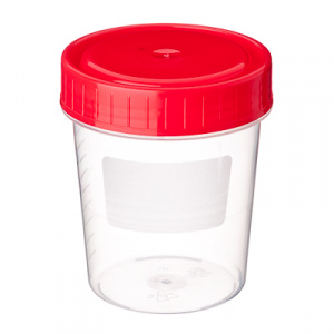 Купить: Контейнер 125 мл для сбора биоматериалов стерильный