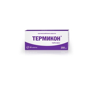 Купить: Термикон 250 мг 28 шт таблетки 