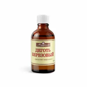 Купить Mirrolla Деготь березовый 40 мл средство наружное