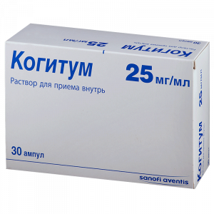 Купить: Когитум 250 мг 10 мл 30 шт раствор для приема внутрь