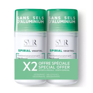 Купить: SVR Spirial 50 мл 2 шт дезодорант-антиперспирант растительный