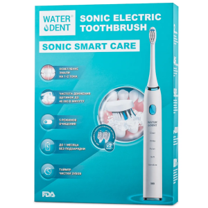 Купить: Waterdent Sonic Smart Care щётка зубная электрическая звуковая