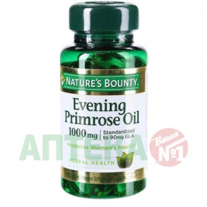 Купить: Nature's Bounty Масло примулы вечерней 60 шт капсулы