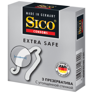 Купить: Sico Extra Safe 3 шт презервативы утолщенные