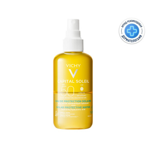 Купить: Vichy Capital Soleil 200 мл спрей солнцезащитный  для тела двухфазный увлажняющий защита SPF 50