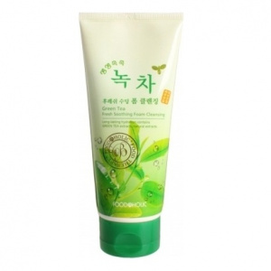 Купить: FoodaHolic пенка д/умывания 180мл экстракт зел чая Green Tea Fresh Soothing Foam Cleansing