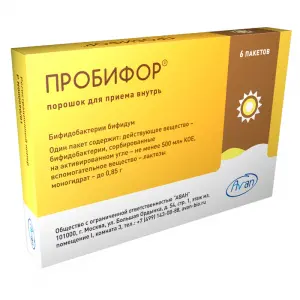 Купить Пробифор 500 млн КОЕ 6 шт порошок для приема внутрь пакетики