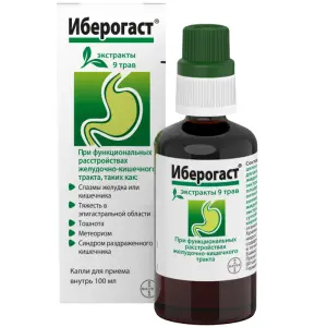 Купить Иберогаст 100 мл капли для приема внутрь