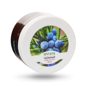 Купить: Levrana 250 мл скраб для тела таежный с солью и кедровой скорлупой