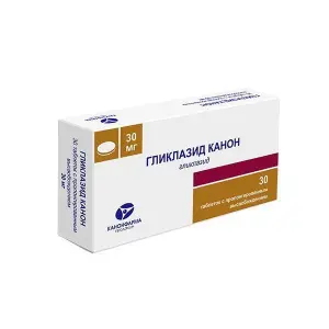 Купить Гликлазид-Канон 30 мг 30 шт таблетки пролонгированного действия