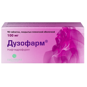 Купить: Дузофарм 100 мг 90 шт таблетки покрытые пленочной оболочкой