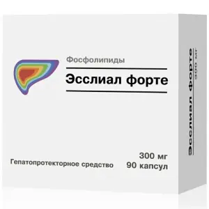 Купить Эсслиал Форте 300 мг 90 шт капсулы