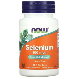 Купить: Now Foods Селениум 518 мг 100 шт таблетки