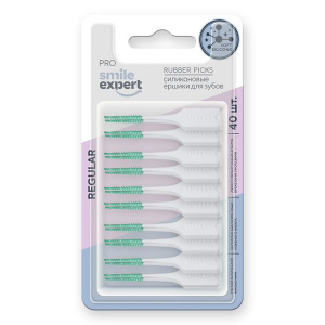 Купить: Smile Expert Regular Pro 40 шт ершики зубные силиконовые