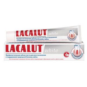 Купить: Lacalut White 50 мл паста зубная